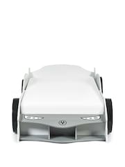 Julian Bowen White and Grey Storm High Gloss Race Car Bed - Image 9 of 17