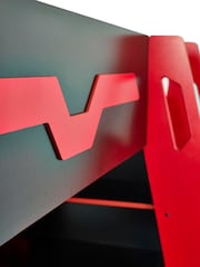 Julian Bowen Black and Red Eagle Gaming Highsleeper Bed - Image 8 of 10