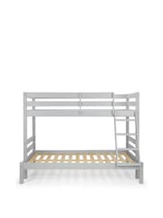 Julian Bowen Dove Grey Merlin Triple Sleeper Bunk Bed - Image 4 of 8