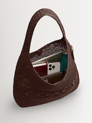 COACH Natural Brooklyn Raffia 39 Bag - Image 3 of 7