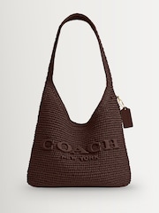 COACH Natural Brooklyn Raffia 39 Bag - Image 4 of 7