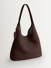 COACH Natural Brooklyn Raffia 39 Bag - Image 5 of 7