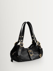 COACH Black Drifter Shoulder Bag - Image 4 of 10