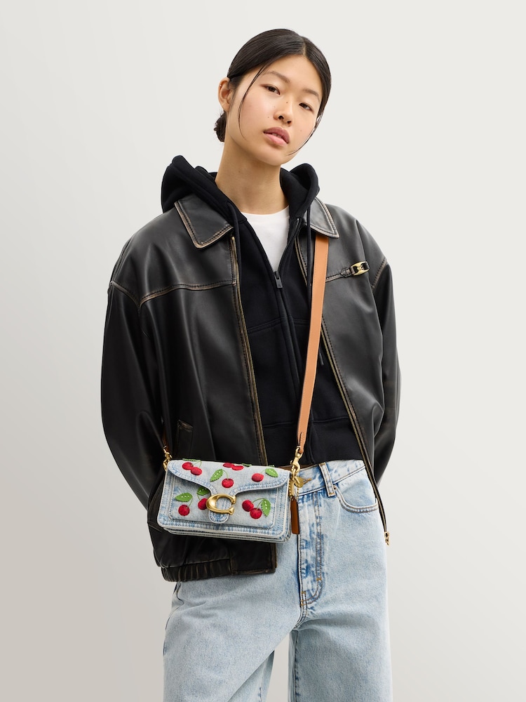 COACH Blue Tabby Shoulder Bag 20 - Image 2 of 9