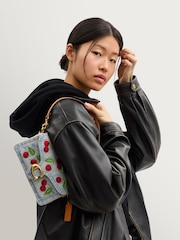 COACH Blue Tabby Shoulder Bag 20 - Image 3 of 9