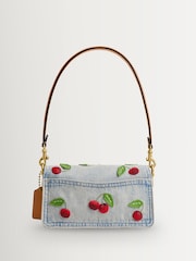 COACH Blue Tabby Shoulder Bag 20 - Image 4 of 9