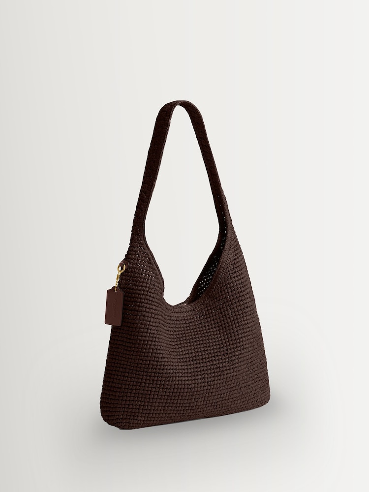 COACH Maple Brooklyn Raffia 28 Bag | Seasons