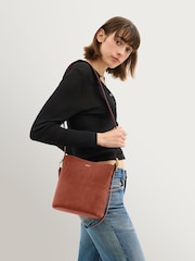 COACH Brown Suede Bleecker Bucket Bag - Image 4 of 8