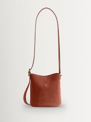 COACH Brown Suede Bleecker Bucket Bag - Image 5 of 8