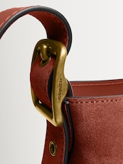 COACH Brown Suede Bleecker Bucket Bag - Image 8 of 8
