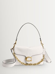 COACH White Chain Tabby Bag - Image 3 of 9