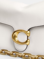 COACH White Chain Tabby Bag - Image 8 of 9