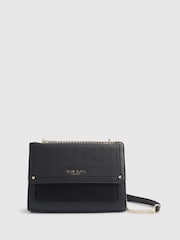River Island Black Monogram Pocket Front Shoulder Bag - Image 2 of 6