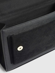 River Island Black Monogram Pocket Front Shoulder Bag - Image 6 of 6