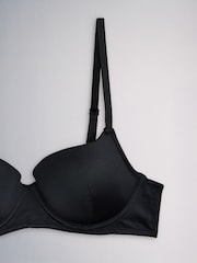 The Set 4 Pack Light Padded Microfibre Balcony Bras Black/White - Image 13 of 14