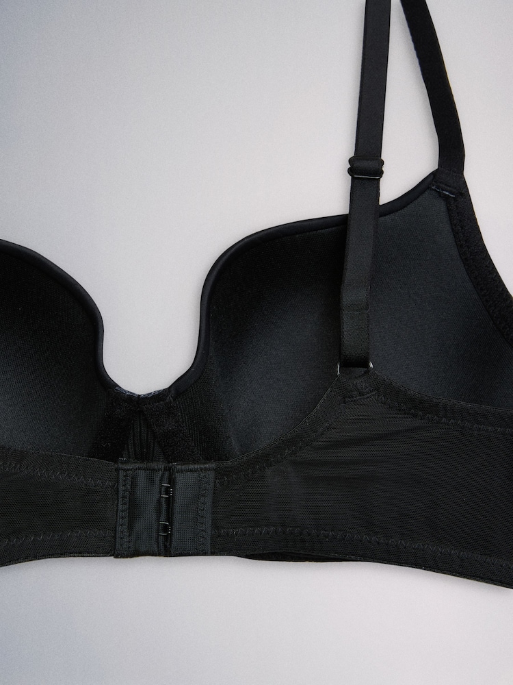 The Set 4 Pack Light Padded Microfibre Balcony Bras Black/White - Image 14 of 14