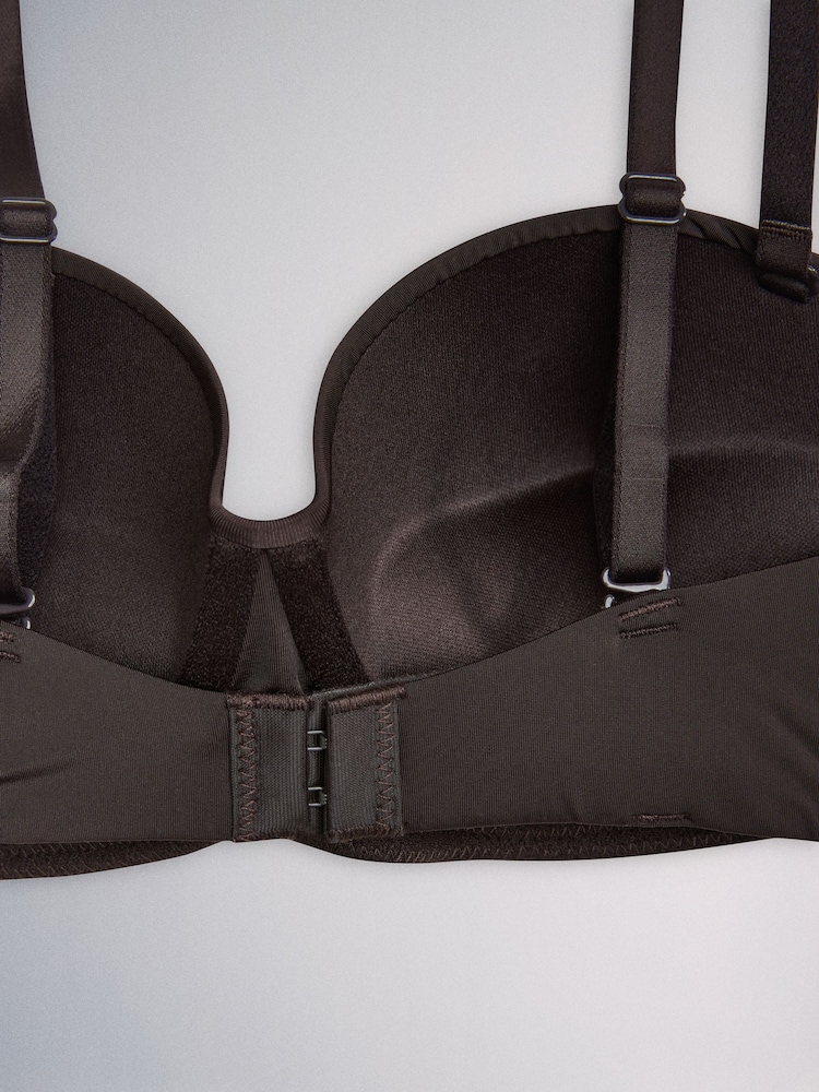 The Set 3 Pack Light Padded Multiway Bras Black/Burgundy Red/Khaki Green - Image 13 of 13 The Set 3 Pack Light Padded Multiway Bras Black/Burgundy Red/Khaki Green - Image 13 of 13