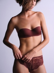 The Set 3 Pack Light Padded Multiway Bras Black/Burgundy Red/Khaki Green - Image 6 of 13