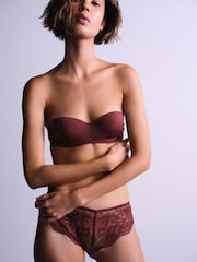 The Set 3 Pack Light Padded Multiway Bras Black/Burgundy Red/Khaki Green - Image 7 of 13