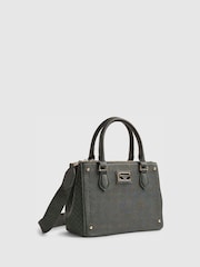 River Island Green Webbing Strap Tote - Image 2 of 5