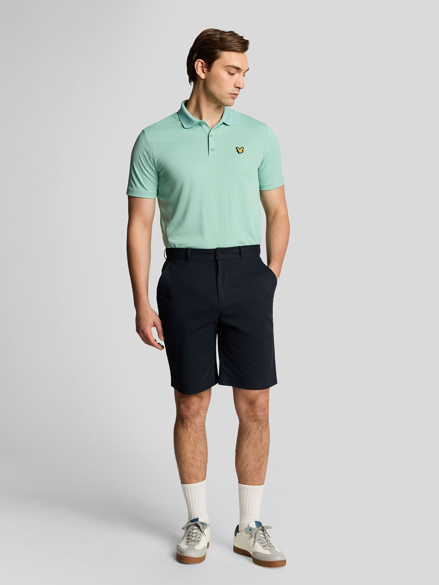 Lyle & Scott Men's Blue Course Stretch Chino Shorts