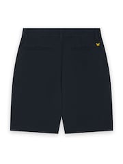 Lyle & Scott Blue Course Stretch Chino Shorts - Image 6 of 6