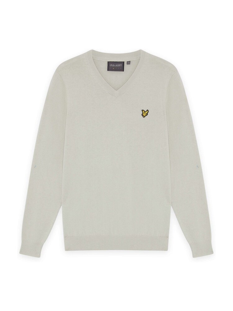 Lyle & Scott Grey Golf V Neck Pullover - Image 6 of 6