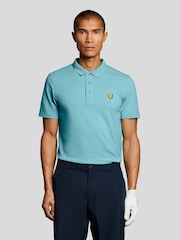 Lyle & Scott Blue Golf Core Polo Shirt - Image 1 of 6