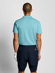 Lyle & Scott Blue Golf Core Polo Shirt - Image 2 of 6