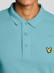 Lyle & Scott Blue Golf Core Polo Shirt - Image 3 of 6