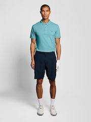 Lyle & Scott Blue Golf Core Polo Shirt - Image 4 of 6