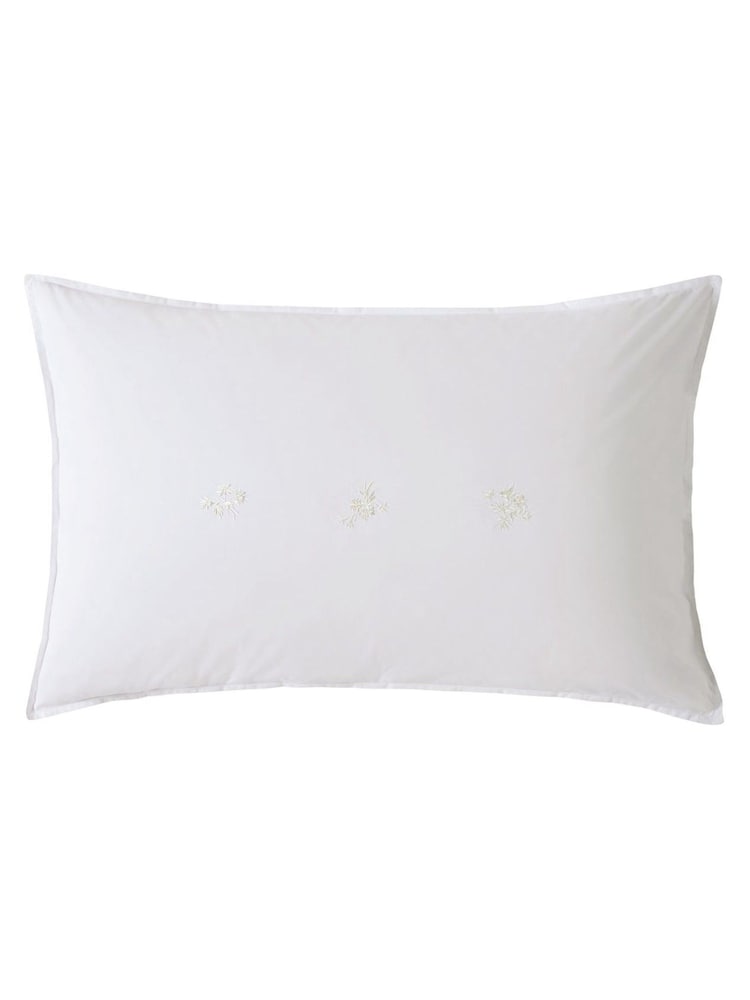 Laura Ashley White Keeleigh Posy 200 Thread Count Duvet Cover and Pillowcase Set - Image 6 of 6 Laura Ashley White Keeleigh Posy 200 Thread Count Duvet Cover and Pillowcase Set - Image 6 of 6