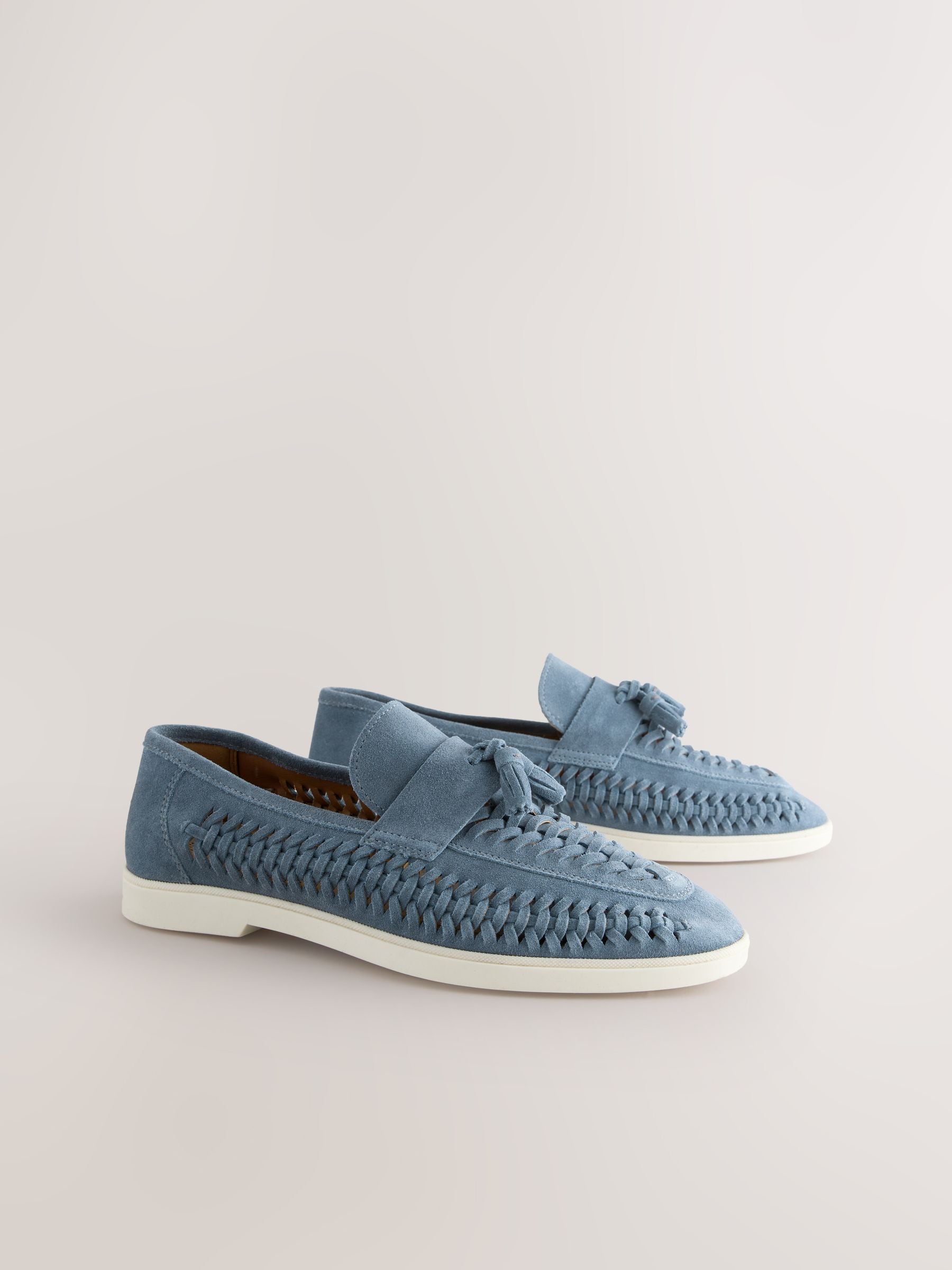 COOTIE 「Air Moccasins (Suede) 」 Men's Extra Wide Fit Brown