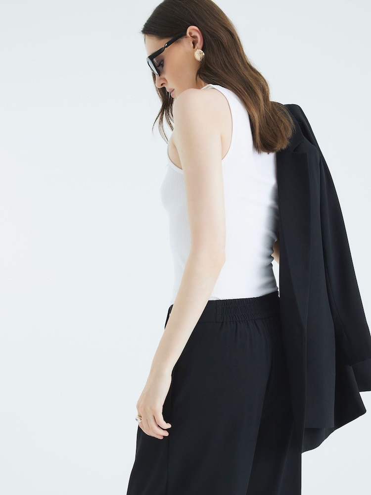 River Island Tailored Wide Leg Trousers - صورة 4 من 4 River Island Tailored Wide Leg Trousers - صورة 4 من 4