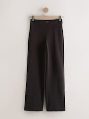 Chocolate Brown Ponte Wide Leg Trousers - Image 1 of 3