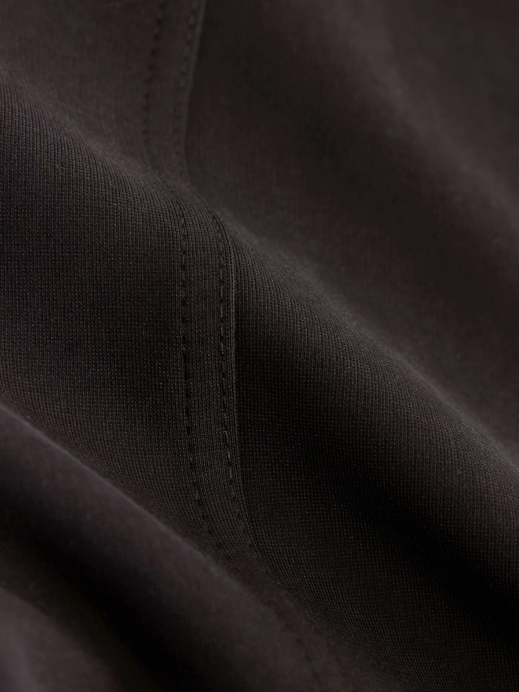 Chocolate Brown Ponte Wide Leg Trousers - Image 3 of 3 Chocolate Brown Ponte Wide Leg Trousers - Image 3 of 3