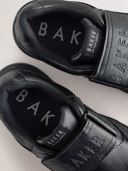Back to School Black Branded One Strap Touch Fastening Trainers - Image 6 of 6