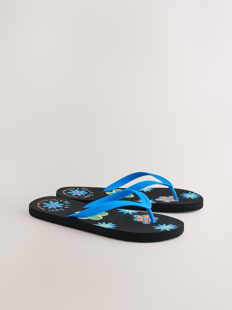 De La Soul Band Flip Flops - Image 1 of 5