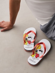 Snoopy Flip Flops - Image 2 of 7