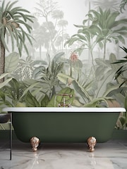 Graham & Brown Green Paradise Jungle Palm Fixed Size Mural 2.5m x 4m - Image 1 of 3