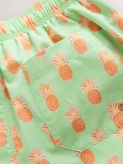 Piña verde - Print 5 Inch Swim Shorts with Cotton - Imagen 4 de 4