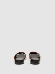Reiss Kori Leather Cross-Strap Flat Sandals - Bild 5 von 6