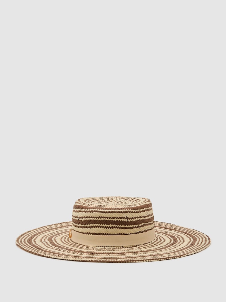 Reiss Natural Tatiana Hat - Image 2 of 5