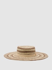 Reiss Natural Tatiana Hat - Image 4 of 5