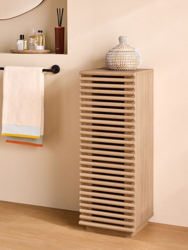 MADE.COM Oak Effect Tulma Bathroom Cabinet - Image 1 of 6 MADE.COM Oak Effect Tulma Bathroom Cabinet - Image 1 of 6