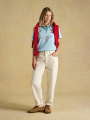 Joules Official Scone Cotton Pique Polo Shirt - תמונה 6 מתוך 10