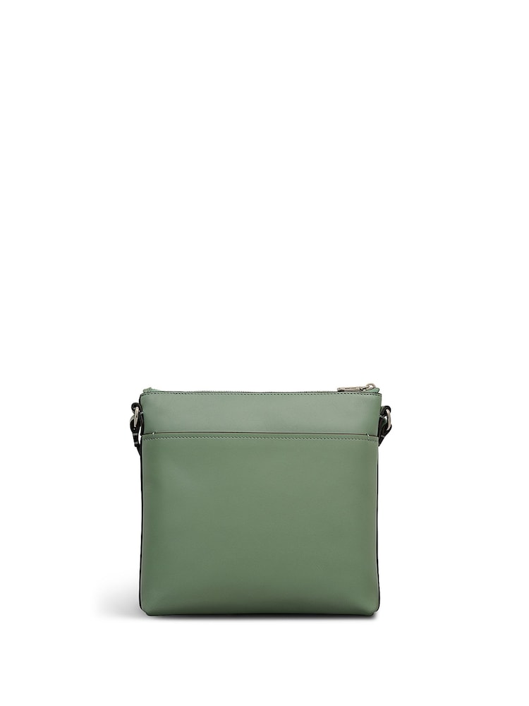 Radley Light Green Pockets Small Cross Body Bag - Image 2 of 4 Radley Light Green Pockets Small Cross Body Bag - Image 2 of 4