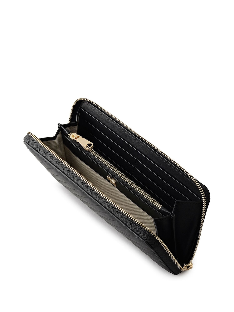 Radley Black Dukes Place Quilt Large Wallet - Image 3 of 3