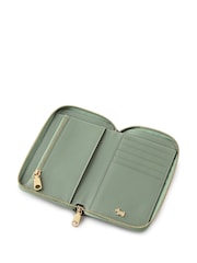 Radley Light Green Pockets Medium Purse - Image 3 of 3