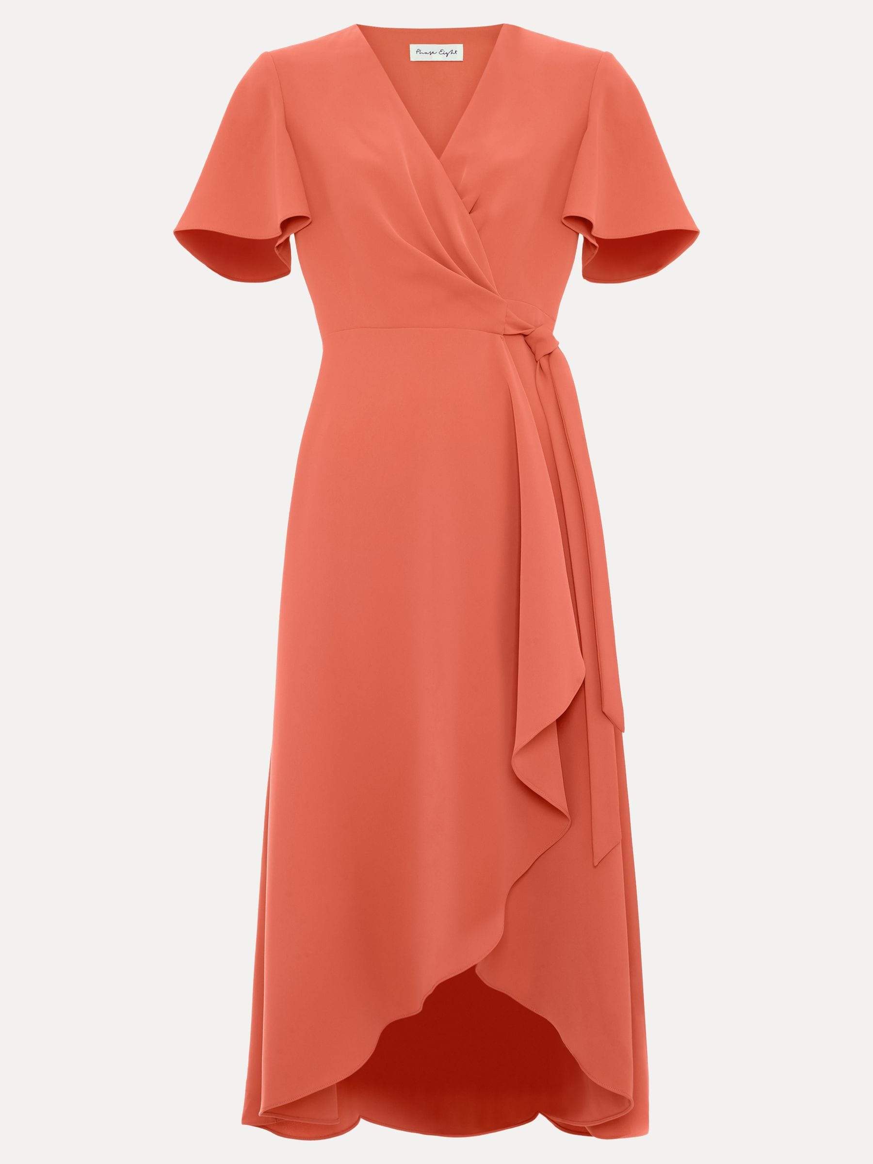 Buy Phase Eight Orange Julissa Wrap Dress from Next USA